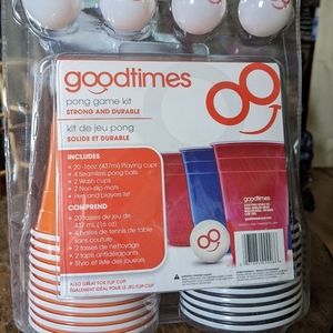Good times pong game kit